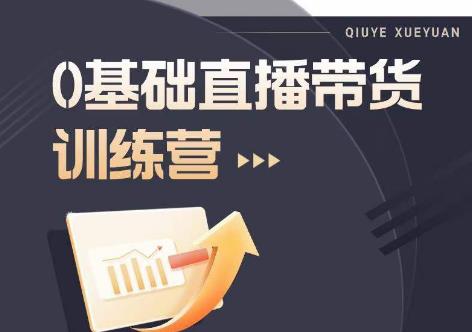 2023直播带货入门进阶运营实训课程，新手直播运营培训实操课网创吧-网创项目资源站-副业项目-创业项目-搞钱项目网创吧