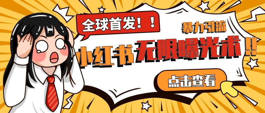 全网首发-小红书无限曝光术pro版全领域粉丝精准拿下网创吧-网创项目资源站-副业项目-创业项目-搞钱项目网创吧