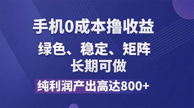 （11976期）纯利润高达800+，手机0成本撸羊毛，项目纯绿色，可稳定长期操作！网创吧-网创项目资源站-副业项目-创业项目-搞钱项目网创吧