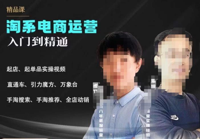 2023手淘搜索实操课+体系化课程，​起店起单品实操视频课程网创吧-网创项目资源站-副业项目-创业项目-搞钱项目网创吧