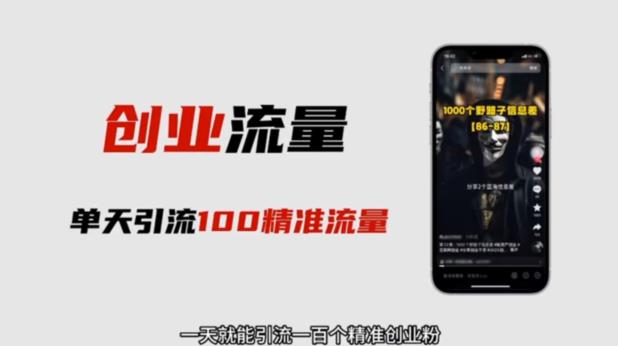 自媒体音频加图文制作视频，一天引流一百个精准创业粉【音频软件+图片素材】【揭秘】网创吧-网创项目资源站-副业项目-创业项目-搞钱项目网创吧