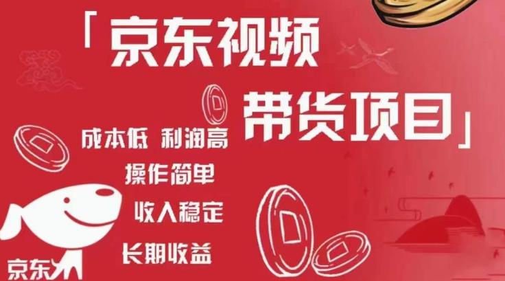 京东视频带货项目+图文带货种草，成本低，利润高，操作简单收入稳定网创吧-网创项目资源站-副业项目-创业项目-搞钱项目网创吧