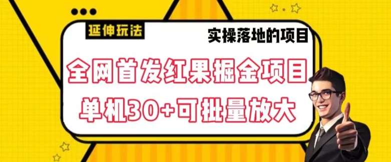 全网首发红果免费短剧掘金项目，单机30+可批量放大【揭秘】网创吧-网创项目资源站-副业项目-创业项目-搞钱项目网创吧