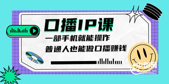 大予口播IP课：新手一部手机就能操作，普通人也能做口播赚钱（10节课时）网创吧-网创项目资源站-副业项目-创业项目-搞钱项目网创吧