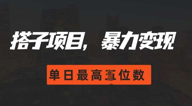 2024搭子玩法，0门槛，暴力变现，单日最高破四位数【揭秘】网创吧-网创项目资源站-副业项目-创业项目-搞钱项目网创吧