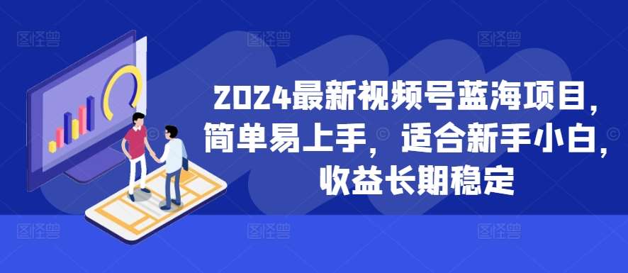 2024最新视频号蓝海项目，简单易上手，适合新手小白，收益长期稳定网创吧-网创项目资源站-副业项目-创业项目-搞钱项目网创吧