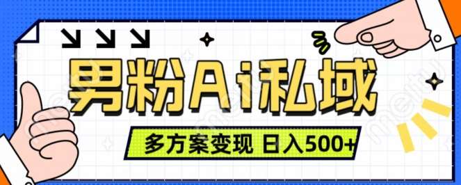 男粉项目，Ai图片转视频，多种方式变现，日入500+网创吧-网创项目资源站-副业项目-创业项目-搞钱项目网创吧