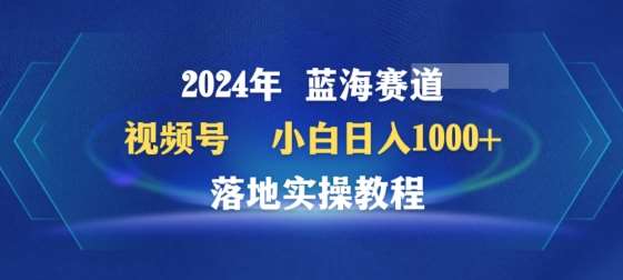 2024年视频号蓝海赛道百家讲坛，小白日入1000+，落地实操教程【揭秘】网创吧-网创项目资源站-副业项目-创业项目-搞钱项目网创吧