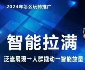 七层老徐·2024引力魔方人群智能拉满+无界推广高阶，自创全店动销玩法（更新6月）网创吧-网创项目资源站-副业项目-创业项目-搞钱项目网创吧