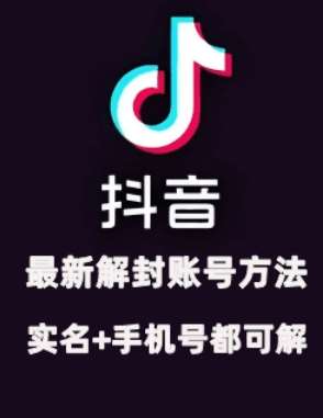 2024年11月抖音最新解封账号方法+解实名 自己真实实操已解2个号网创吧-网创项目资源站-副业项目-创业项目-搞钱项目网创吧
