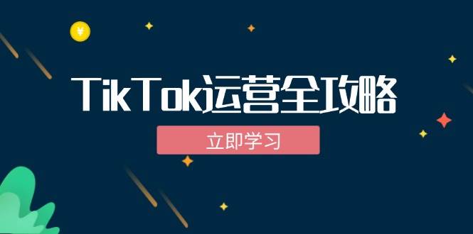 （12739期）TikTok实战运营全攻略：从下载软件到变现，抖音海外版实操教程网创吧-网创项目资源站-副业项目-创业项目-搞钱项目网创吧