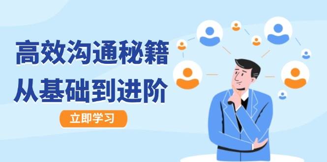 （12754期）高效沟通秘籍：成长有方向，从基础到进阶，图文音频一应俱全网创吧-网创项目资源站-副业项目-创业项目-搞钱项目网创吧