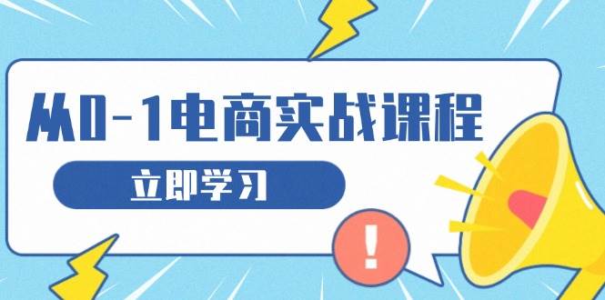 （13594期）从零做电商实战课程，教你如何获取访客、选品布局，搭建基础运营团队网创吧-网创项目资源站-副业项目-创业项目-搞钱项目网创吧