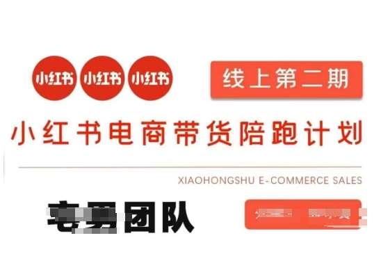 小红书电商带货课2期,月利润20个的小红书电商的有货源,无货源,虚拟产品,付费投流等整套玩法网创吧-网创项目资源站-副业项目-创业项目-搞钱项目网创吧