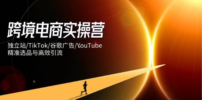 （14419期）跨境电商实操营：独立站/TikTok/谷歌广告/YouTube，精准选品与高效引流网创吧-网创项目资源站-副业项目-创业项目-搞钱项目网创吧