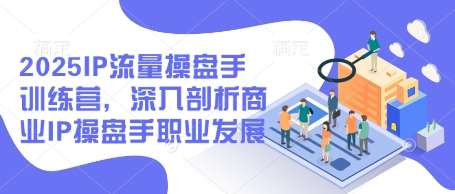 2025IP流量操盘手训练营,深入剖析商业IP操盘手职业发展网创吧-网创项目资源站-副业项目-创业项目-搞钱项目网创吧