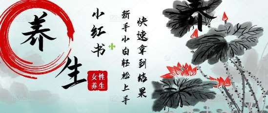 疯狂火爆，用Deepseek小红书平台的女性古声古韵养生爆款，小白轻松制作，快速拿到结果网创吧-网创项目资源站-副业项目-创业项目-搞钱项目网创吧