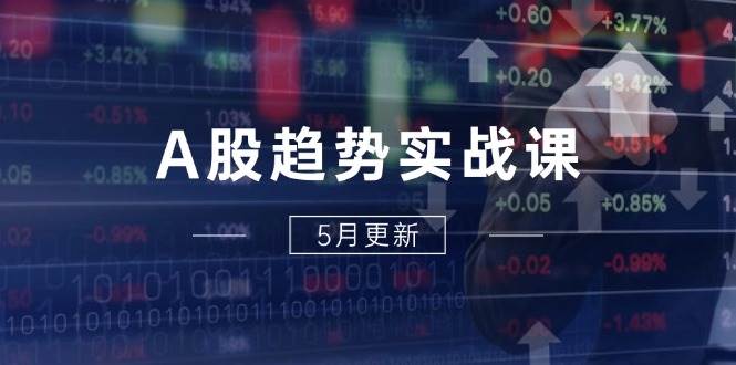 （14808期）A股趋势实战课：主力动向+政策红利，2025全年策略5月更新网创吧-网创项目资源站-副业项目-创业项目-搞钱项目网创吧