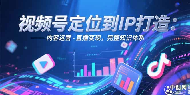 （15173期）视频号定位到IP打造：账号搭建-内容运营-直播变现，完整知识体系网创吧-网创项目资源站-副业项目-创业项目-搞钱项目网创吧