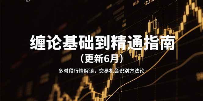 缠论基础到精通指南（更新6月）多时段行情解读，交易机会识别方法论网创吧-网创项目资源站-副业项目-创业项目-搞钱项目网创吧