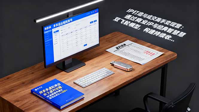 （16288期）IP打造与成交高手变现营:通过商业IP+经典智慧双飞轮模型 构建持续收钱系统网创吧-网创项目资源站-副业项目-创业项目-搞钱项目网创吧