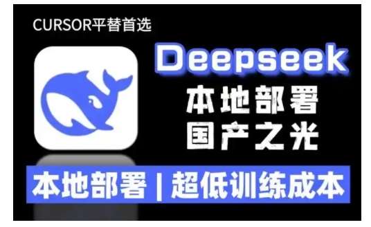 2025年deepseek R1 大型模型本地安装部署(文件+教程)本地部署，超低训练成本网创吧-网创项目资源站-副业项目-创业项目-搞钱项目网创吧