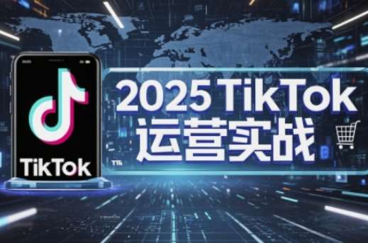 2025TikTok电商运营,掌握TikTok店铺运营核心技巧,实现低成本高转化网创吧-网创项目资源站-副业项目-创业项目-搞钱项目网创吧