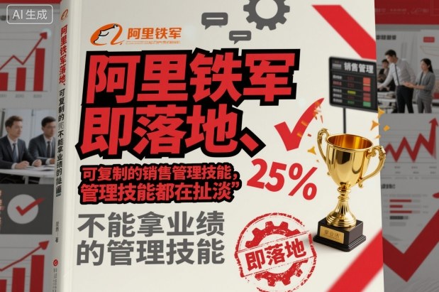 阿里铁军即落地、可复制的销售管理技能,不能拿业绩的管理技能都在扯淡网创吧-网创项目资源站-副业项目-创业项目-搞钱项目网创吧