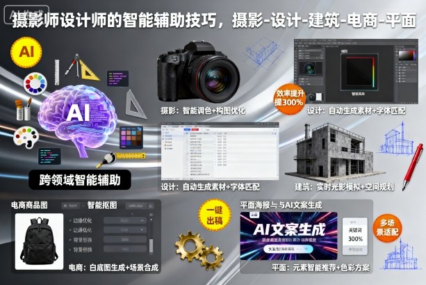 摄影师设计师的智能辅助技巧,摄影-设计-建筑-电商-平面网创吧-网创项目资源站-副业项目-创业项目-搞钱项目网创吧