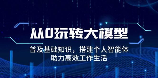 从0玩转大模型，普及基础知识，搭建个人智能体，助力高效工作生活网创吧-网创项目资源站-副业项目-创业项目-搞钱项目网创吧