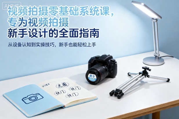 视频拍摄零基础系统课,专为视频拍摄新手设计的全面指南网创吧-网创项目资源站-副业项目-创业项目-搞钱项目网创吧
