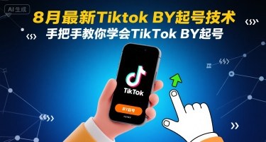 8月最新Tiktok搬运起号技术,手把手教你学会TikTok搬运起号网创吧-网创项目资源站-副业项目-创业项目-搞钱项目网创吧