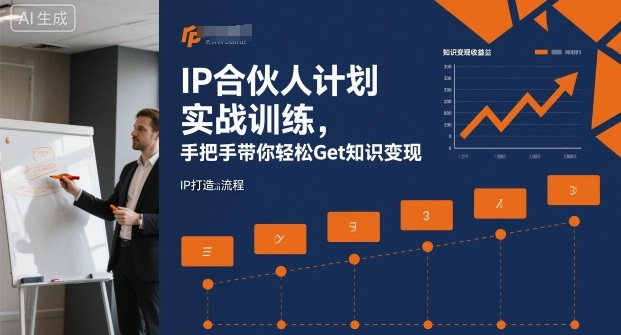 IP合伙人计划实战训练,手把手带你轻松Get知识变现网创吧-网创项目资源站-副业项目-创业项目-搞钱项目网创吧