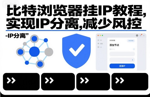 比特浏览器挂IP教程,实现IP分离,减少风控网创吧-网创项目资源站-副业项目-创业项目-搞钱项目网创吧
