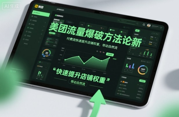 美团流量爆破方法论,付费流快速提升店铺权重,带动自然流网创吧-网创项目资源站-副业项目-创业项目-搞钱项目网创吧