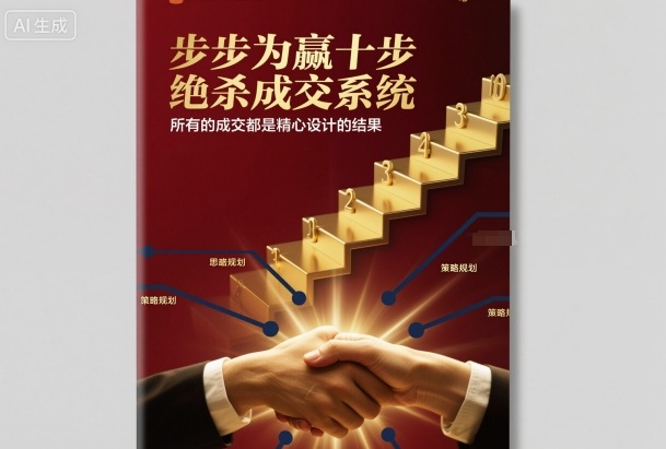 步步为赢十步绝杀成交系统，所有的成交都是精心设计的结果网创吧-网创项目资源站-副业项目-创业项目-搞钱项目网创吧