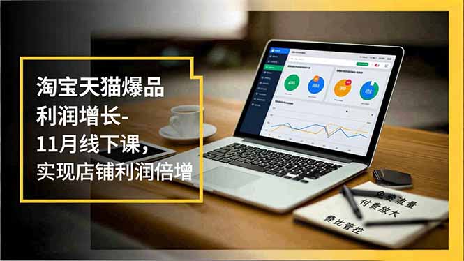 (16824期)淘宝天猫爆品利润增长-11月线下课,免费流量、付费放大、费比管控,实现店铺利润倍增网创吧-网创项目资源站-副业项目-创业项目-搞钱项目网创吧