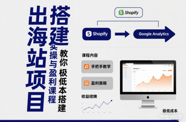 小淘出海站项目，搭建实操与盈利课程，手把手教你用极低成本搭建网创吧-网创项目资源站-副业项目-创业项目-搞钱项目网创吧