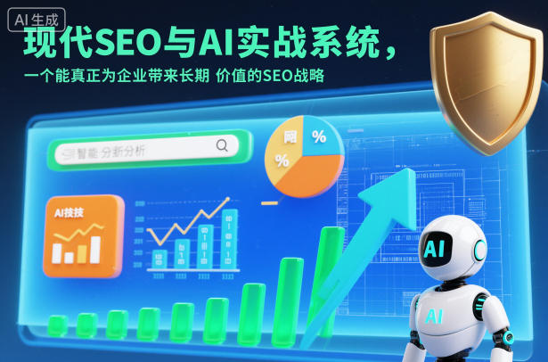 现代SEO与AI实战系统，一个能真正为企业带来长期价值的SEO战略（英语+中文字幕）网创吧-网创项目资源站-副业项目-创业项目-搞钱项目网创吧