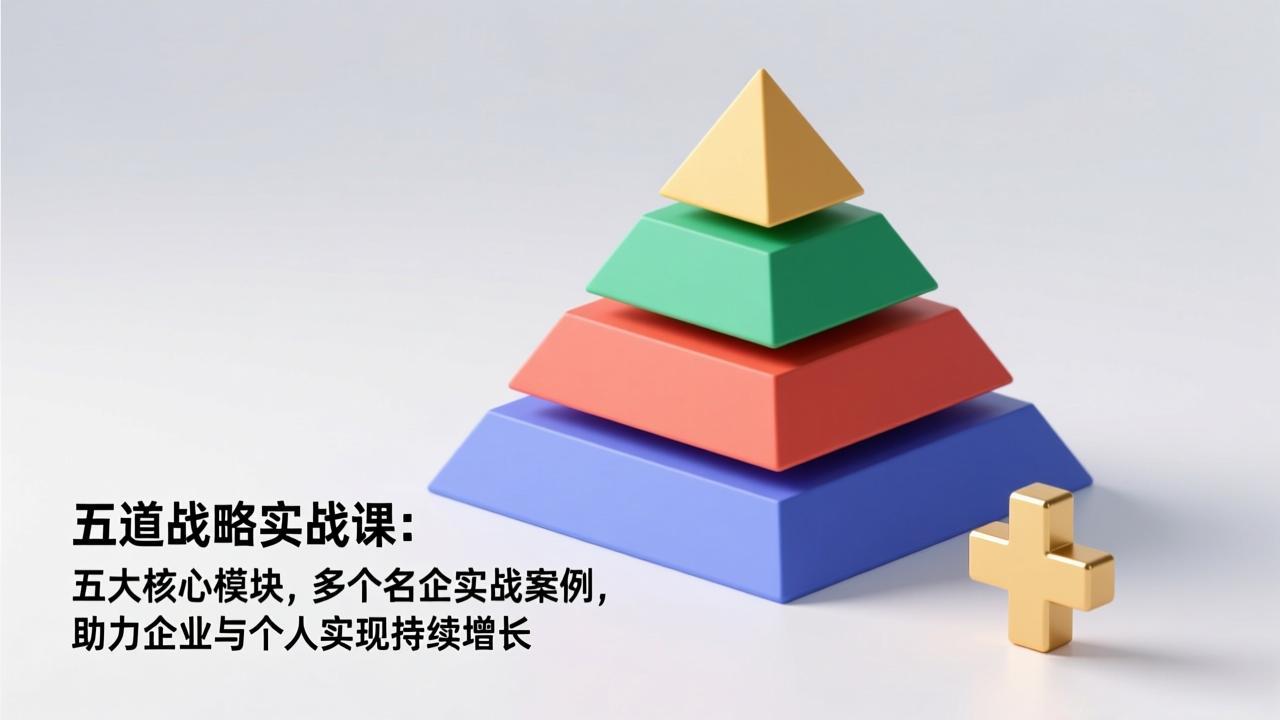 （17095期）五道战略实战课：五大核心模块，多个名企实战案例，助力企业与个人实现持续增长网创吧-网创项目资源站-副业项目-创业项目-搞钱项目网创吧