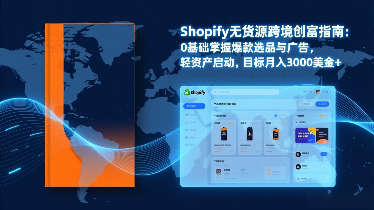 （17238期）Shopify爆款打法实战：从选品到广告投放，复制爆款模型，驱动独立站月销售额破万刀网创吧-网创项目资源站-副业项目-创业项目-搞钱项目网创吧