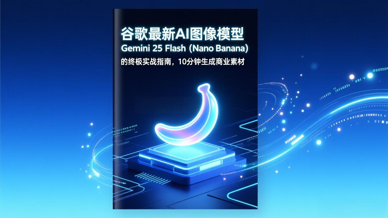 （17111期）谷歌最新AI图像模型Gemini 2.5 Flash（Nano Banana）的终极实战指南，10分钟生成商业素材网创吧-网创项目资源站-副业项目-创业项目-搞钱项目网创吧