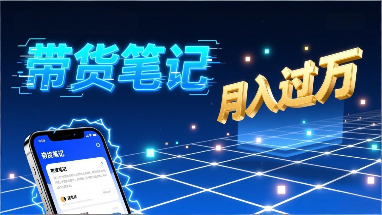 （17229期）小红书爆款笔记带货实战：拆解封面标题正文全要素，手把手教你单篇笔记带货月入过万网创吧-网创项目资源站-副业项目-创业项目-搞钱项目网创吧