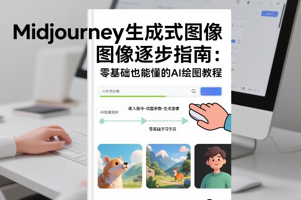 Midjourney生成式图像逐步指南：零基础也能懂的AI绘图教程网创吧-网创项目资源站-副业项目-创业项目-搞钱项目网创吧