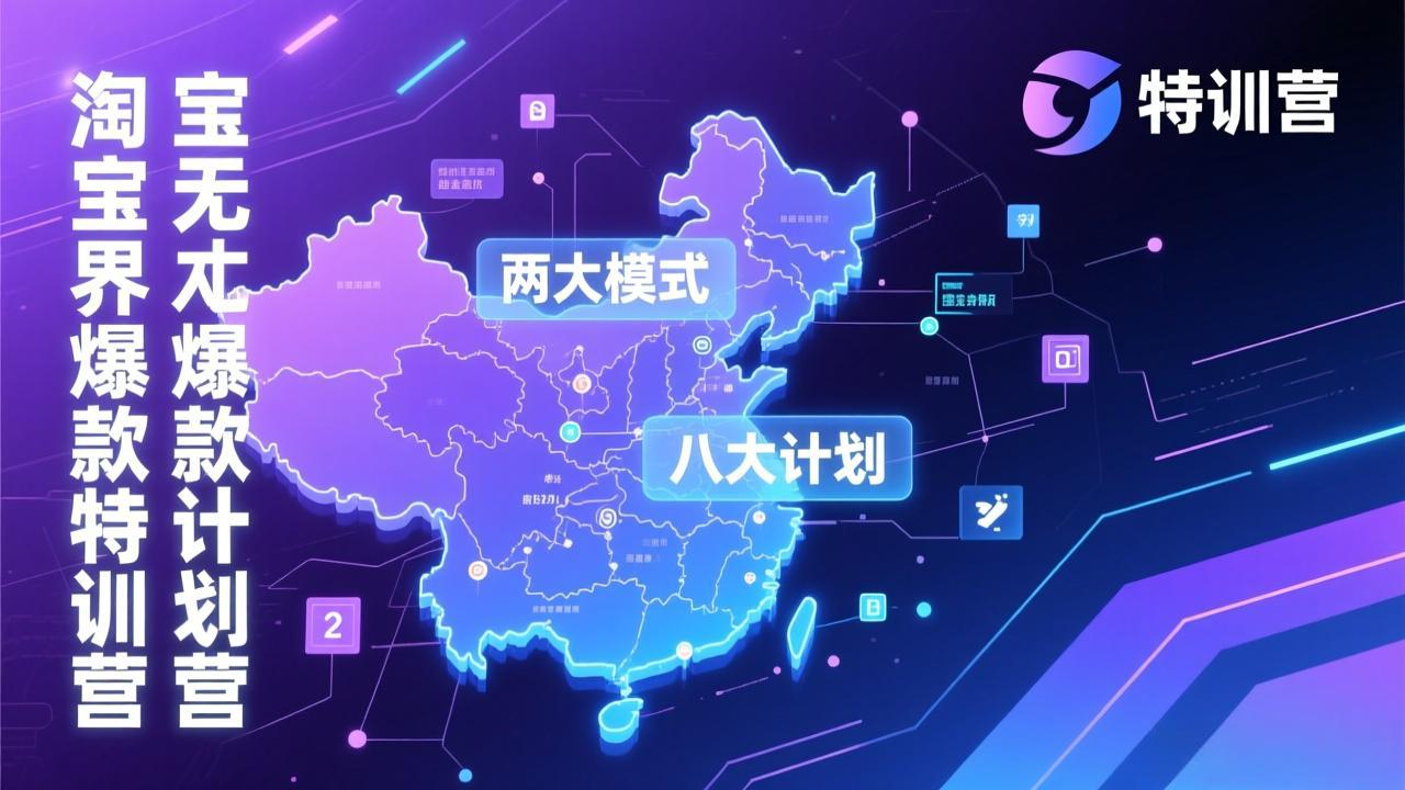 (17226期)淘宝无界爆款训练营:2026年1月杭州线下高端集训课,3天构建两大模式八大计划体系网创吧-网创项目资源站-副业项目-创业项目-搞钱项目网创吧