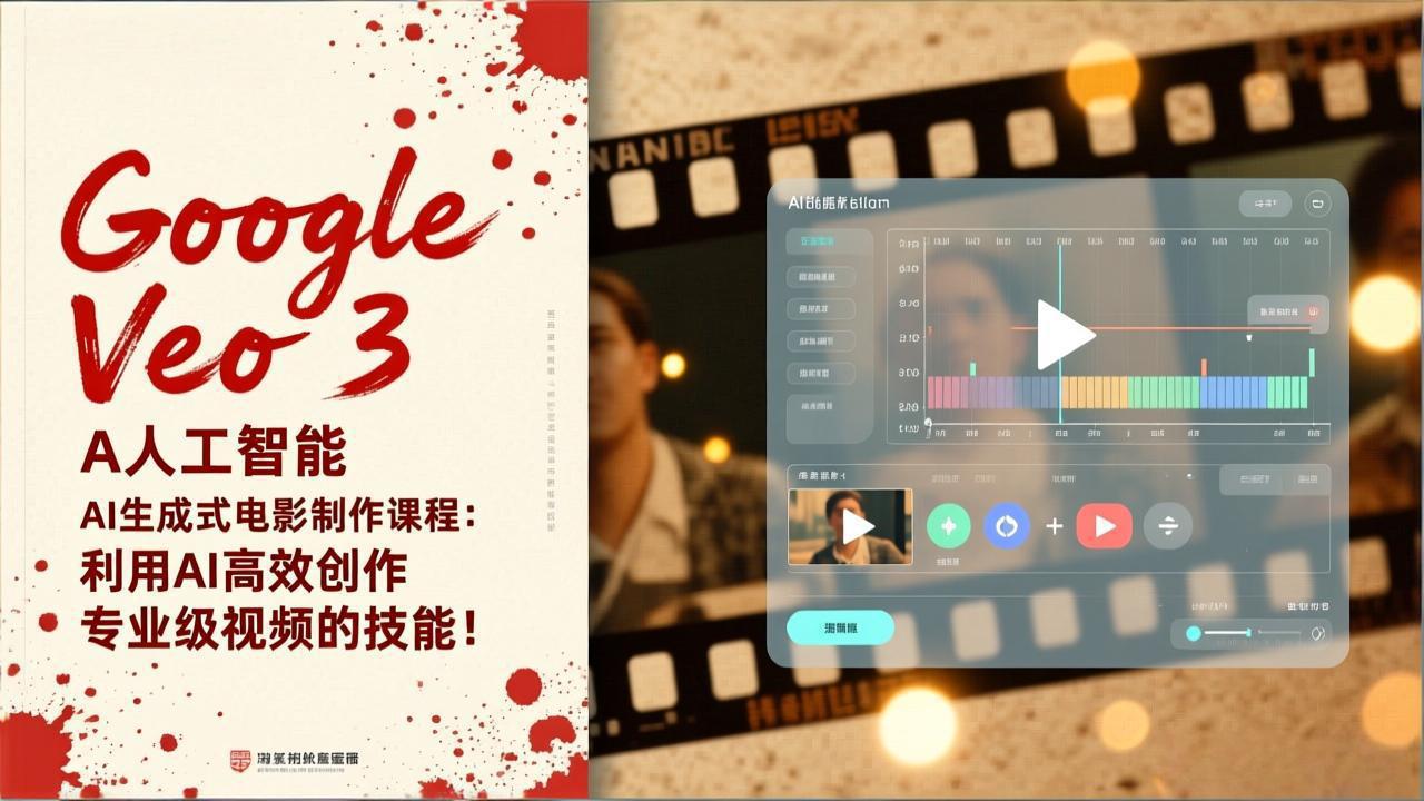 （17032期）Google Veo 3人工智能AI生成式电影制作课程：利用AI高效创作专业级视频的技能！网创吧-网创项目资源站-副业项目-创业项目-搞钱项目网创吧