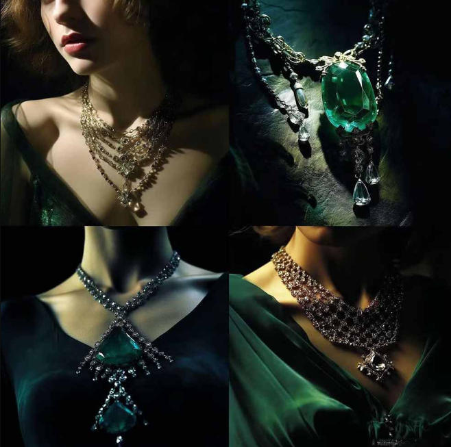 460+专业Midjourney珠宝摄影AI提示词戒指，项链-耳环-手链-宝石等，立即开始创作珠宝艺术网创吧-网创项目资源站-副业项目-创业项目-搞钱项目网创吧