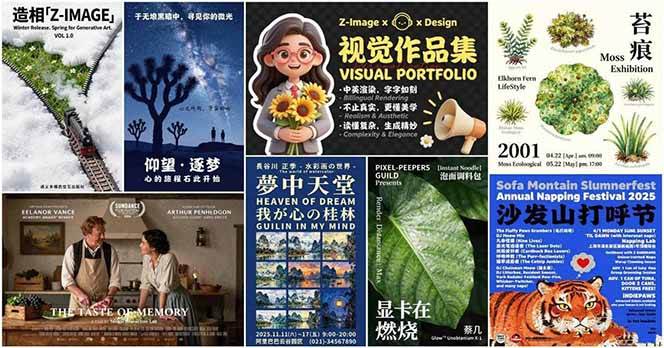 ‌Z-Image - 逼真照片级文生图神器 WebUI+ComfyUI工作流 一键整合包网创吧-网创项目资源站-副业项目-创业项目-搞钱项目网创吧