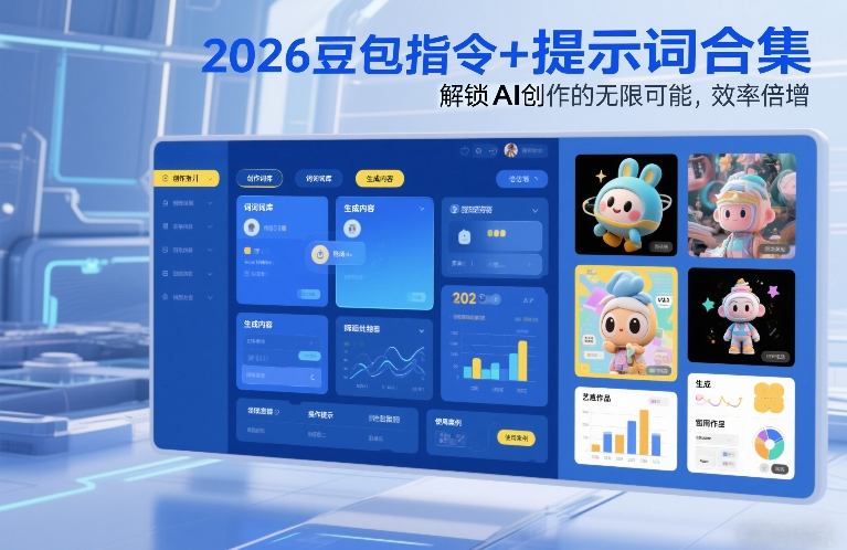 2026豆包指令+提示词合集，解锁AI创作的无限可能，效率倍增网创吧-网创项目资源站-副业项目-创业项目-搞钱项目网创吧