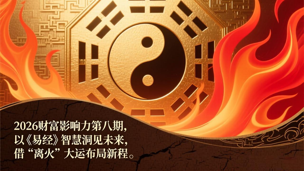 （17418期）2026财富影响力第八期，以《易经》智慧洞见未来，借“离火”大运布局新程网创吧-网创项目资源站-副业项目-创业项目-搞钱项目网创吧